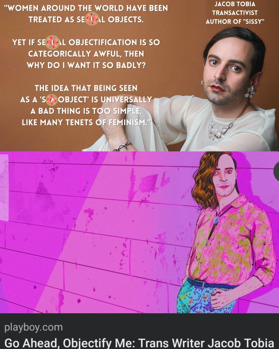 HotTakesNobody's tweet image. Jacob is a genderqueer activist and author. They discuss a criticism they have of feminist ideology, which they base on their lived experience.