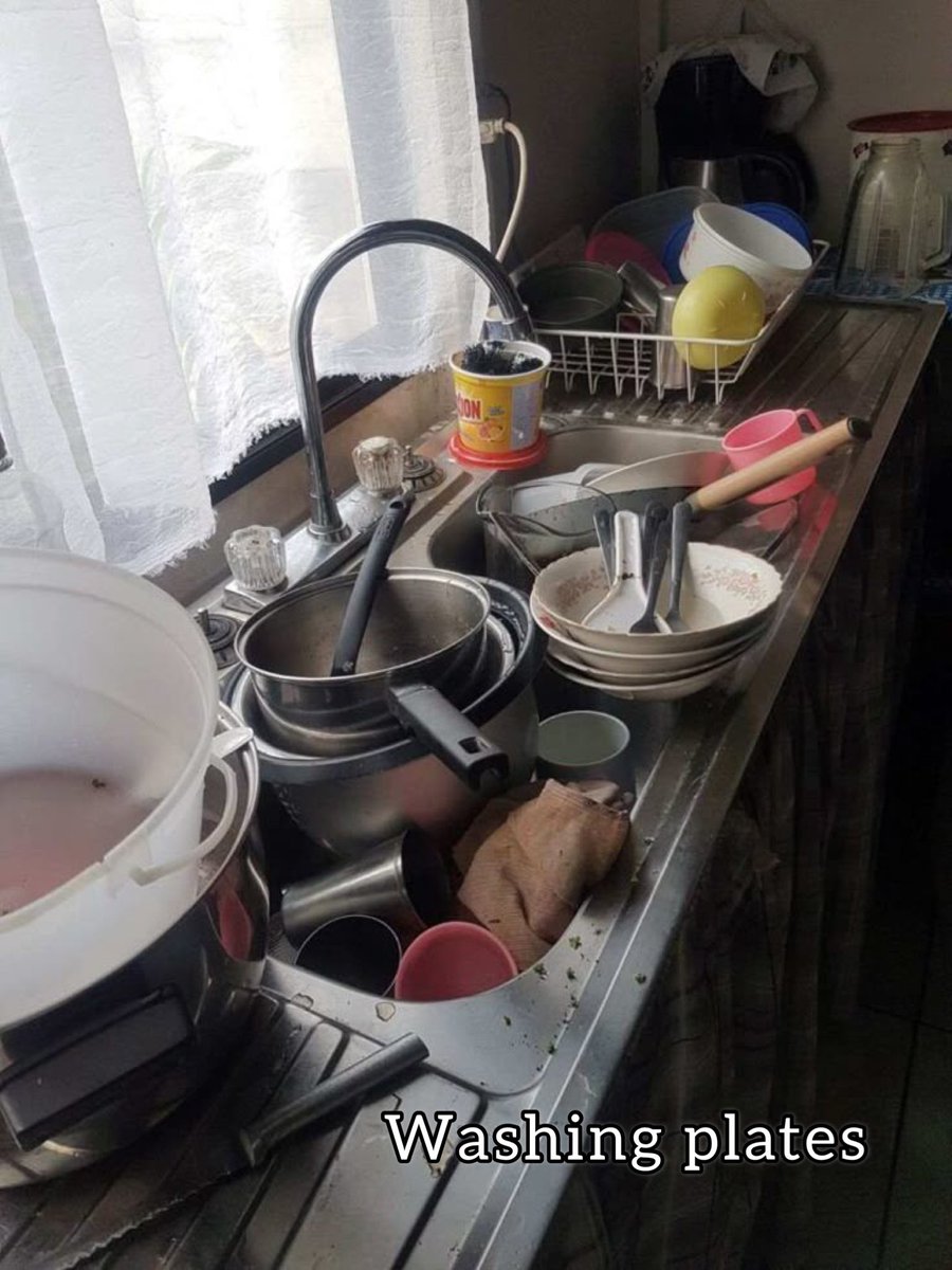 ShegunTweets's tweet image. delete one house chore forever.