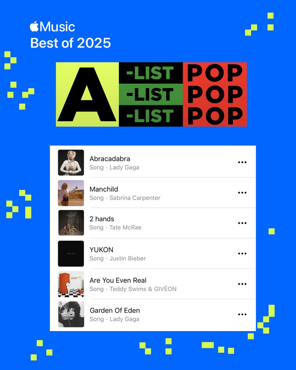 AppleMusic's tweet image. A-List Pop: @ladygaga