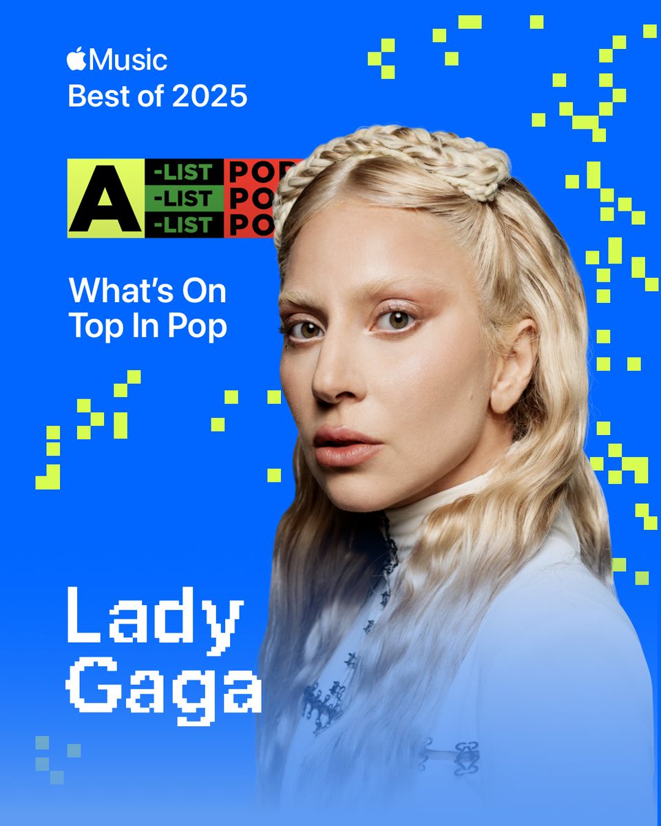 AppleMusic's tweet image. A-List Pop: @ladygaga