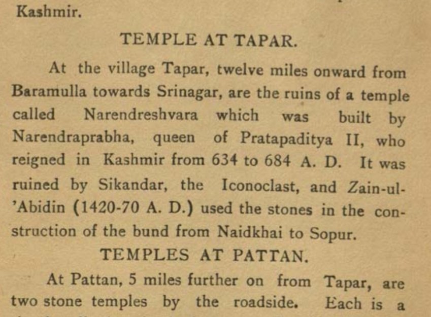 VedicWisdom1's tweet image. Facts - 

Kashmir was established by Rishi Kashyapa.  It is historically a Hindu land where Hindu temples were destroyed by invaders and their ruins are still visible. 

Kashmiri Hindus were genocided and forced out of Kashmir. 

There is no occupation, the land was forever ours.…