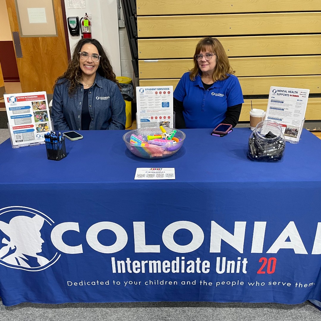 ColonialIU20's tweet photo. Colonial IU 20 was proud to be part of the Special Needs Expo hosted by Rep. Ann Flood! We loved sharing resources, answering questions, and connecting with families. Big shoutout to Colonial Café 71 for the delicious drinks. Thanks to everyone who stopped by! https://t.co/cxj3aGo6Oa