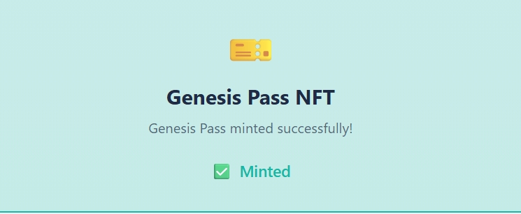 Shafiul94l's tweet image. Just minted my Genesis Pass NFT with @ArcFlowFinance — the next‑gen DEX on Arc L1! Gamified missions, exclusive rewards, and a community that flows with liquidity 🌊✨

Ready to level up? Start your journey here 👉 arcflow.finance  #Web3 #DeFi #ArcFlow