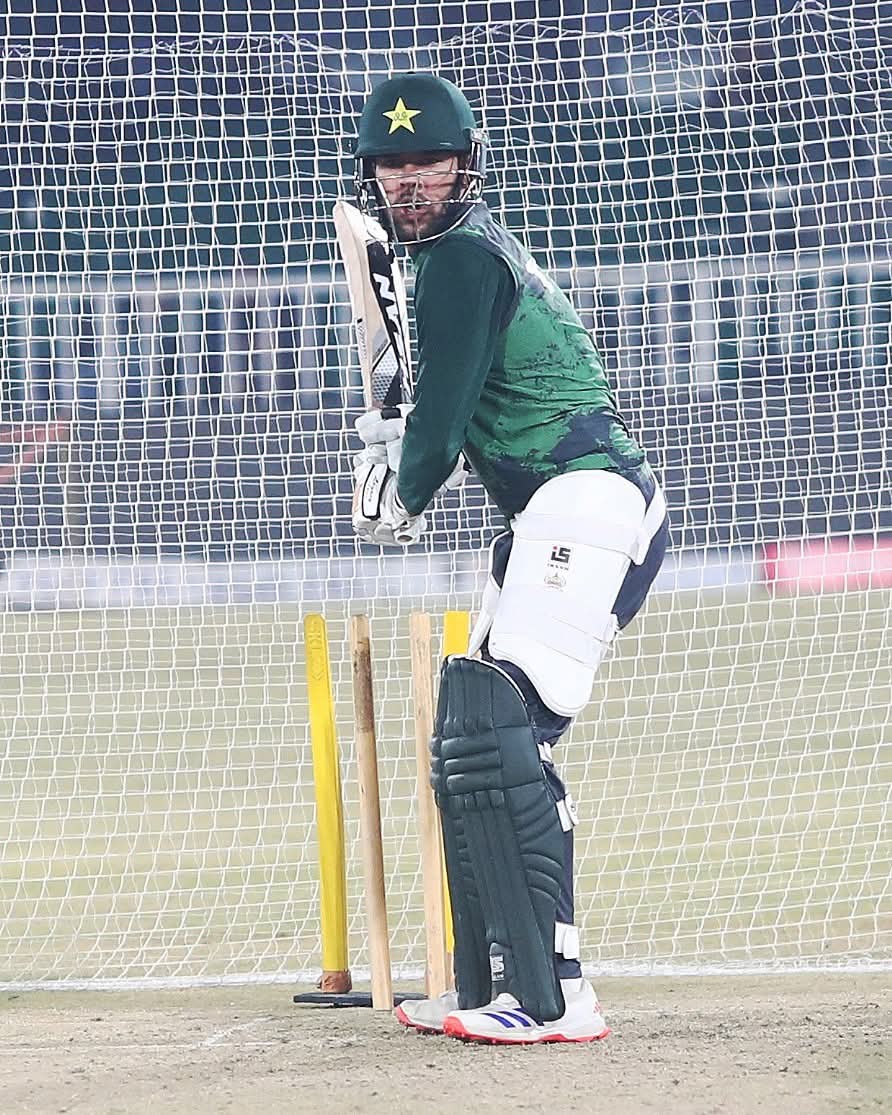 saad556's tweet photo. Back in T20I mode 🔥

Pakistan players fine-tune preparations for the tri-series in Rawalpindi 🏏

#CricketKiJeet | #BackTheBoysInGreen https://t.co/j5aCWKA7lF