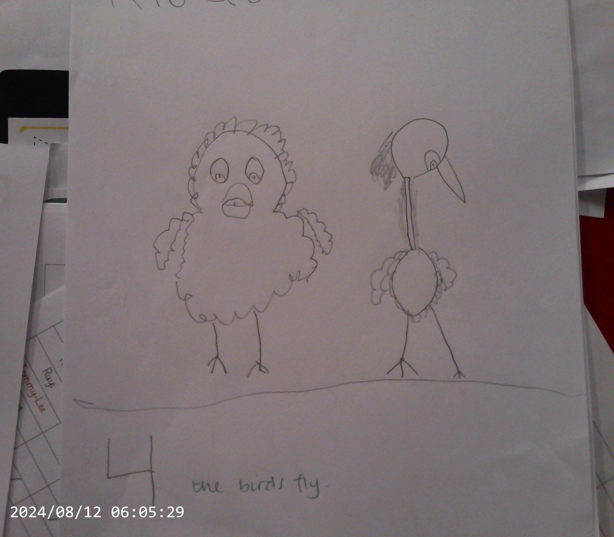 This week in 'Drawing Club', EYFS watched a Disney Pixar Short called, 'For the Birds'. The staff then demonstrated how to draw a character from the film and then the children were invited to draw a character of their choice. The children are really enjoying Drawing Club.