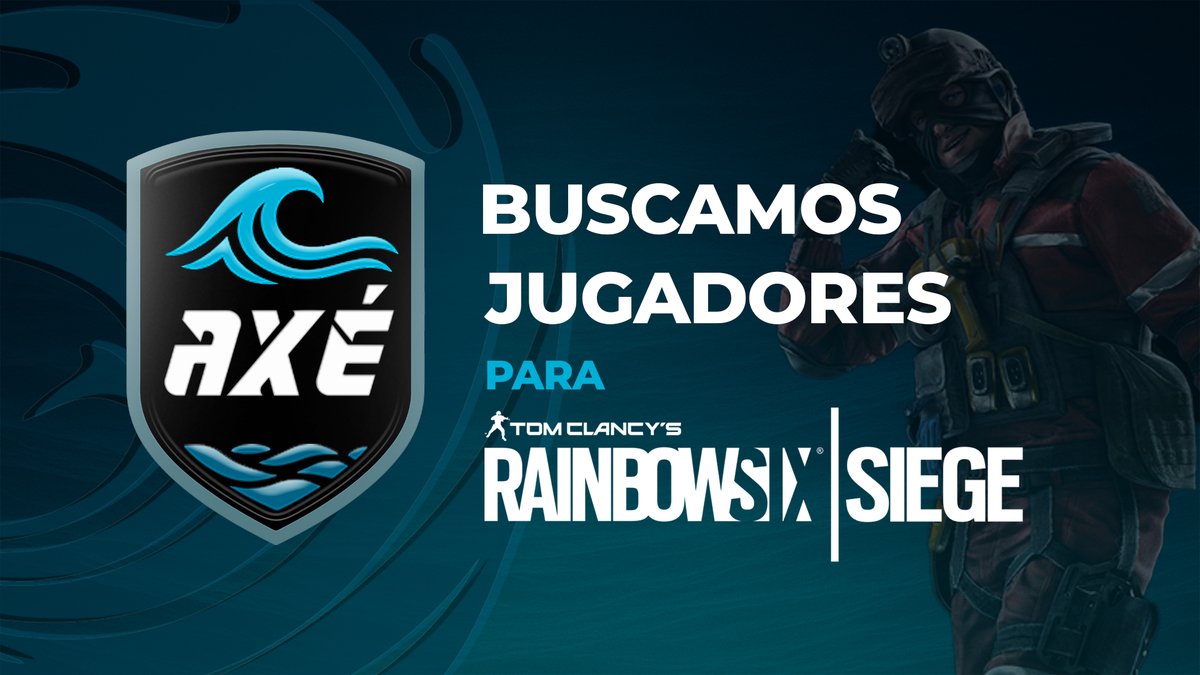 Iniciamos la sección de Rainbow Six.👀
Buscamos a jugadores que conozcan el juego y busquen aspirar al competitivo.

Requisitos🧐
Horarios 5 días a la semana de 17:00 a 21:00
Rango esmeralda 3

Cualquier duda vía Discord: elluchador535