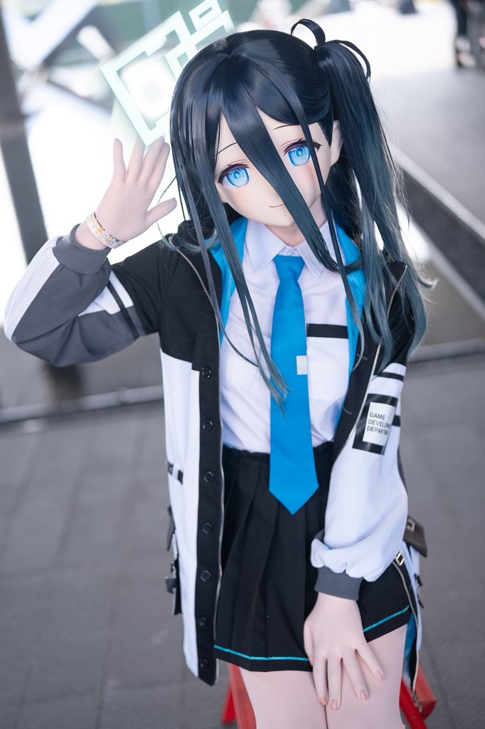 你好sensei！我是千年游戏开发部的天童爱丽丝！
🎭：<a href="/HeyaoFetish/">河妖フェチ/河妖屋(大阪)</a> 
📷：<a href="/z87391326/">vtompoi</a> 
#kigurumi #天童アリス #BlueArchive