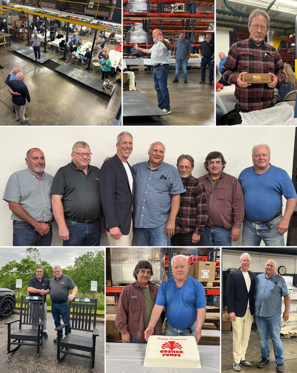 Ruthman_Cos's tweet image. We’re grateful for many years of service!

Ed McArter (52 yrs), Gary Smith (53 yrs), Lonnie Spicer (5 yrs), Rick Vance (37 yrs), Rick Yelton (38 yrs), as well as Roger Elliott (48 yrs) and Tom Day (47 yrs) (not pictured).

Stay tuned for profiles on our longest serving retirees!