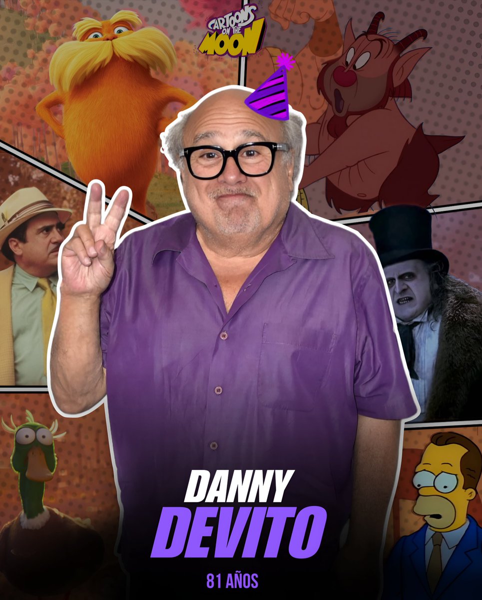 ¡Hoy cumple 81 AÑOS el legendario Danny DeVito!