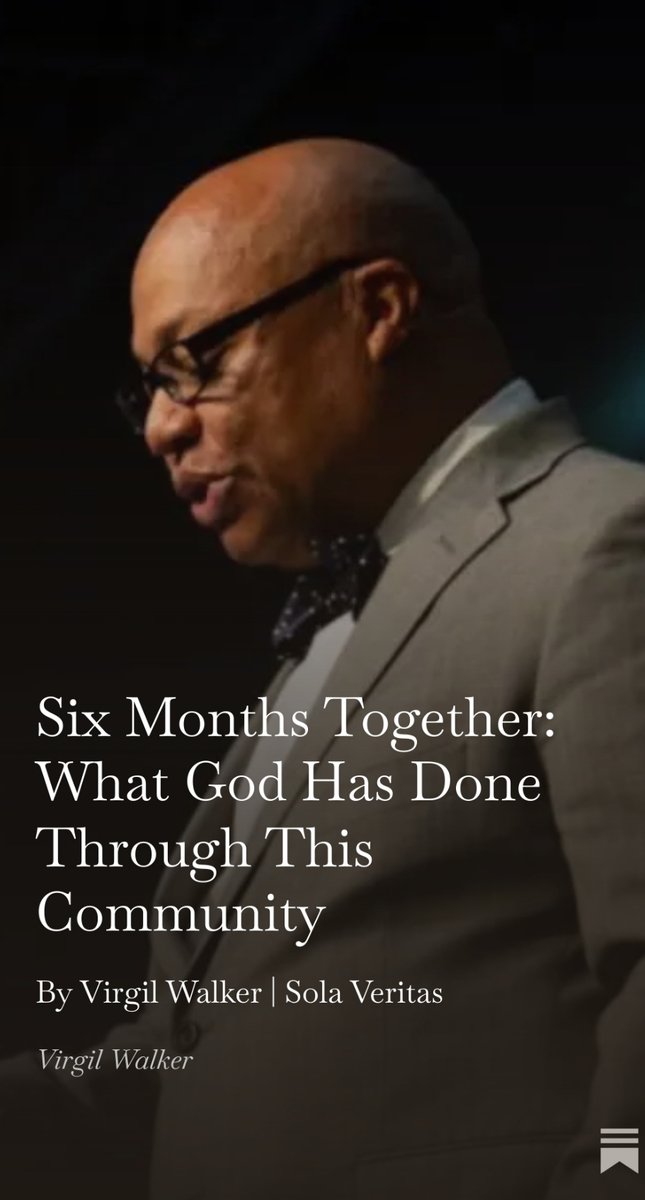 VirgilWalkerOMA's tweet image. Six months ago, I started writing on Substack with no idea what God would do. Today, we’re nearing 6,000 subscribers, and more than 7,000 have been part of this community. 

I wrote a new piece to say thank you.

Six Months Together: What God Has Done
 open.substack.com/pub/virgilwalk…