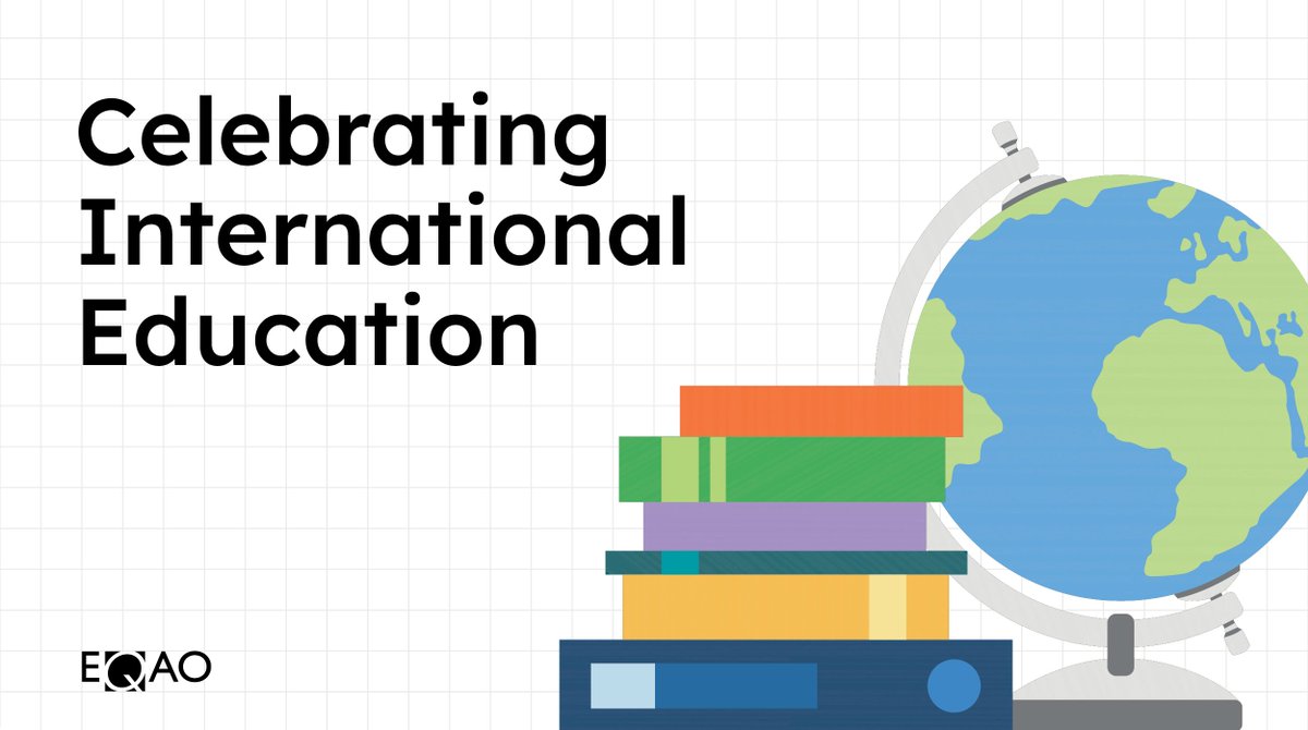 eqao's tweet image. 🌍📚 It’s #InternationalEducationWeek! Education connects students to the world, preparing them with the knowledge and perspectives they need for a global future. #IEW #GlobalLearning