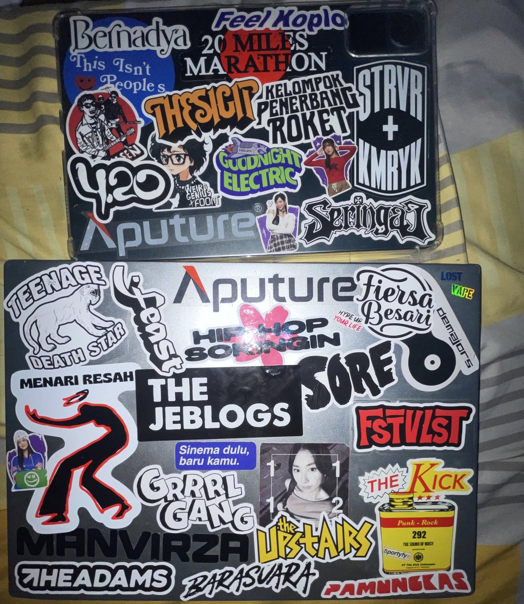 My laptop and my tab