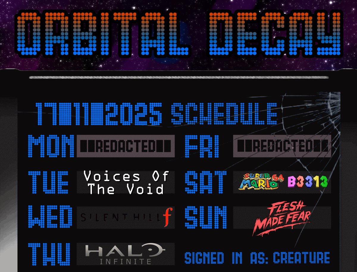 True_Creature's tweet image. THE FINAL WEEK (unless we get another extension), see you there