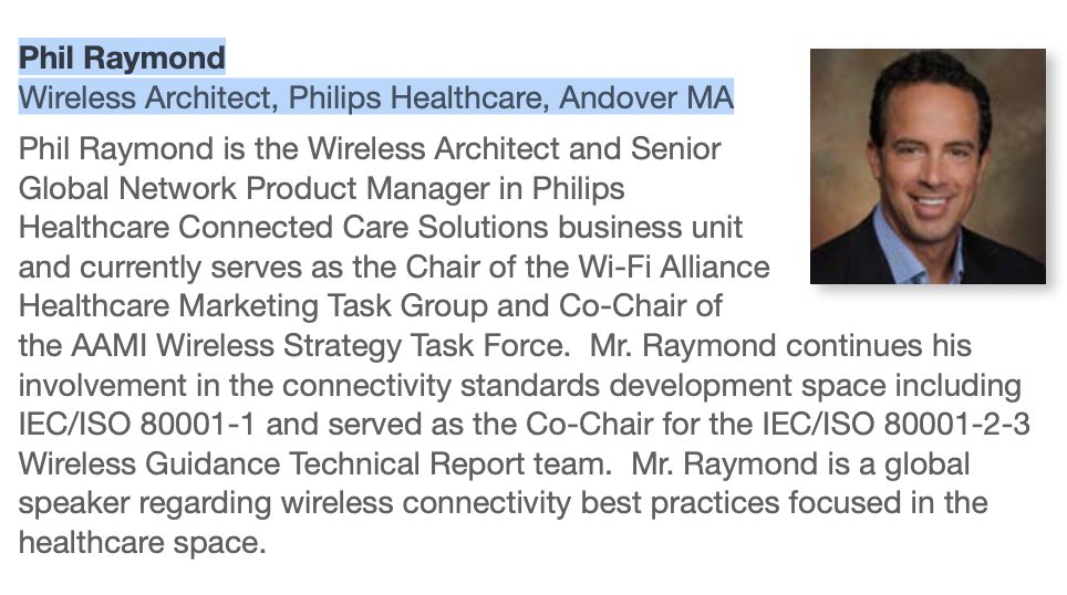 CorinneNokel's tweet image. Wireless Medical Telemetry Service #WMTS 

Medical Implant Communication System #MICS 

Donald Witters #FDA 

Phil Raymond #PhilipsHealthcare

Medical Body Area Network - 2015

IEEE 802.15.6 #MBAN

Wireless Intra-Body Communication
fcc.gov/medical-device… 
x.com/CorinneNokel/s…