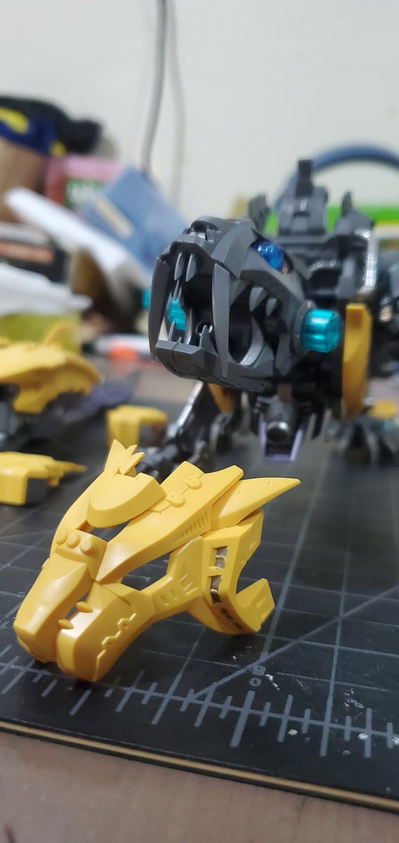 GundamLynch's tweet image. #zoids #fangtiger #giantrobot #kotobukiya #ゾイド #コトブキヤ