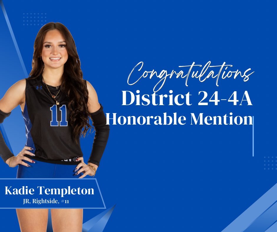 JarrellHSVB's tweet image. Congrats to Kaydyn Edwards, Kadie Templeton and Desaray Benavidez on being selected Honorable Mention for District 24-4A!!! We are so proud of all your hard work and dedication to the JCVB program!!!
