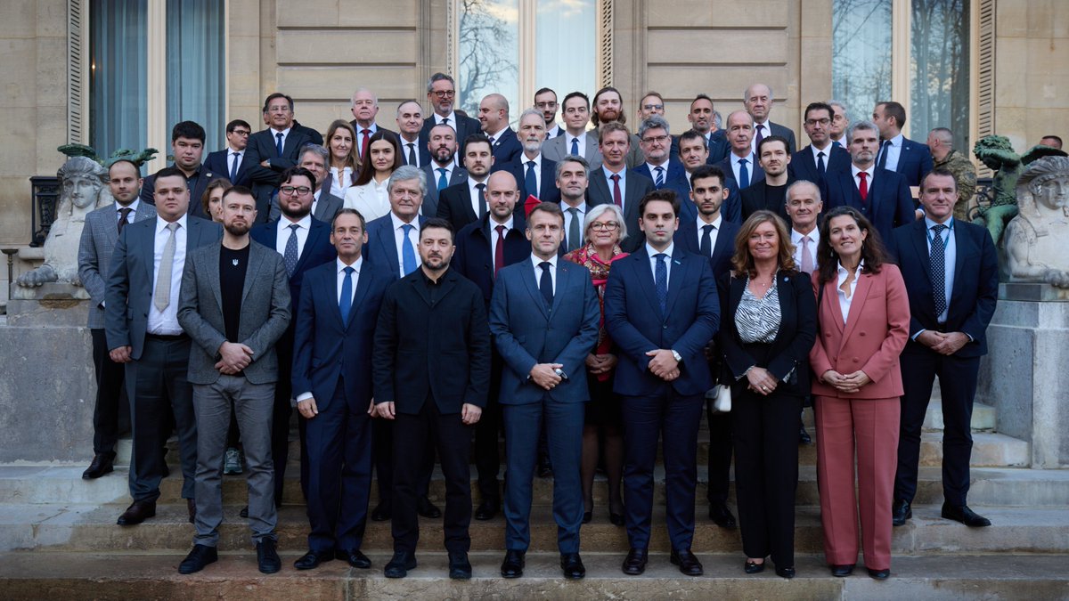 The Ukrainian-French Forum on Joint Drone Production in Paris – President of France <a href="/EmmanuelMacron/">Emmanuel Macron</a> and I took part in it together. We discussed potential avenues for joint drone production – the creation of joint enterprises and investment opportunities.

I provided a detailed