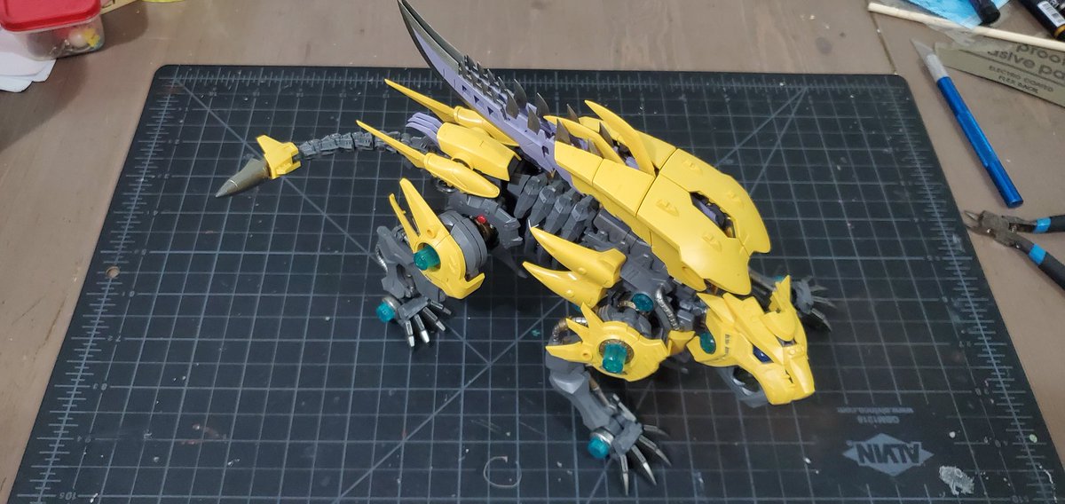 GundamLynch's tweet image. More pictures #zoids #fangtiger #giantrobot #kotobukiya #ゾイド #コトブキヤ