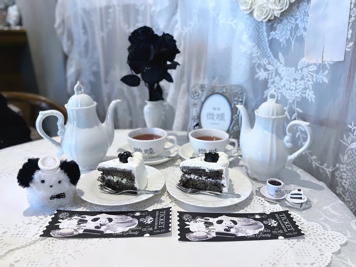 可愛すぎる空間🤍🖤