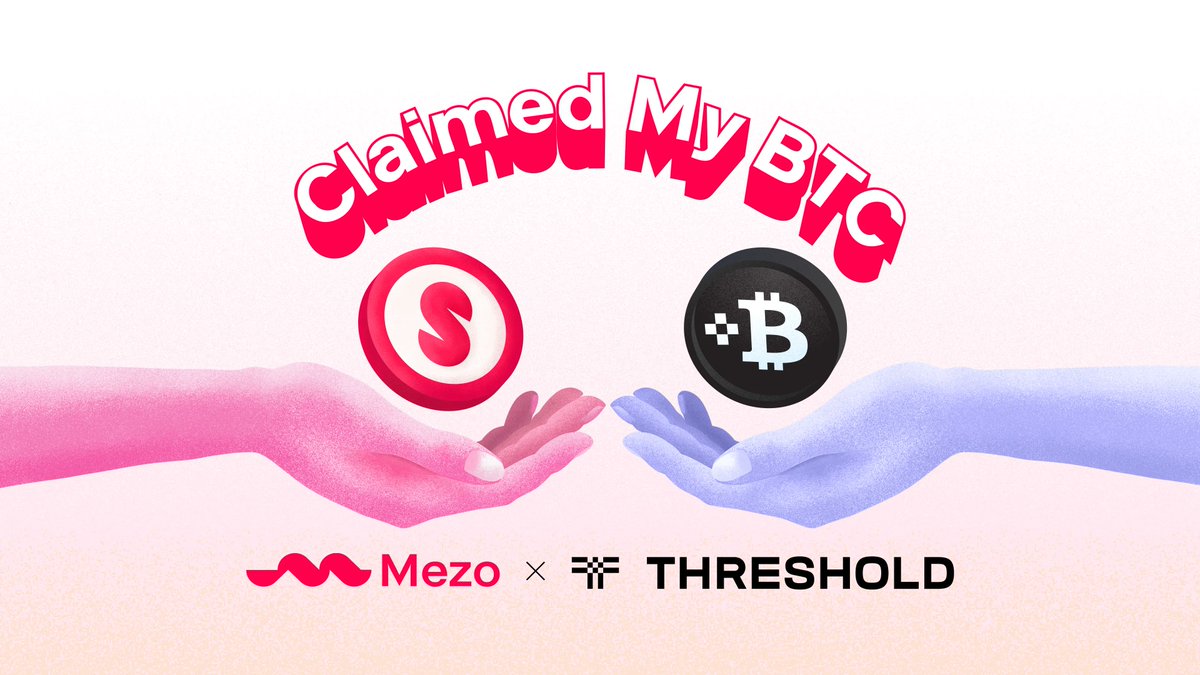A promise is a promise 🤝 Early depositors get rewarded!

MUSD minters and Vault depositors can claim their Bitcoin rewards 🤩

Plus, win a bonus $500 MUSD:
🤝 Claim <a href="/TheTNetwork/">Threshold Network ✜</a> BTC rewards on <a href="/merkl_xyz/">Merkl</a>
📸 Share the image below
📲 Post and tag us