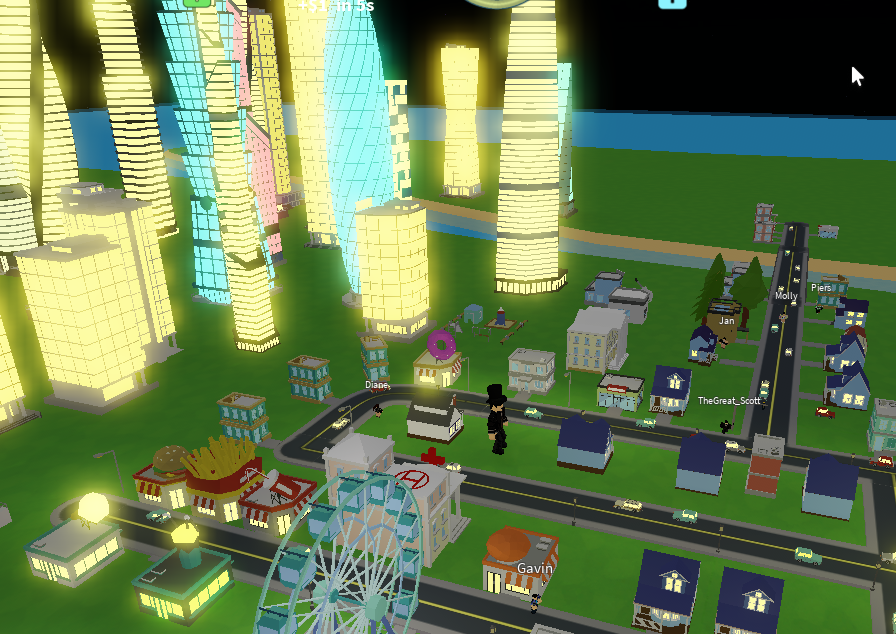I might be able to add night mode to the original Tiny Town too!  Not sure yet, so far this is only being added to Tiny Town 2.  Stay tuned, at this rate this update should be out by the end of the week, maybe as early as tomorrow 😄

#Roblox #RobloxDev