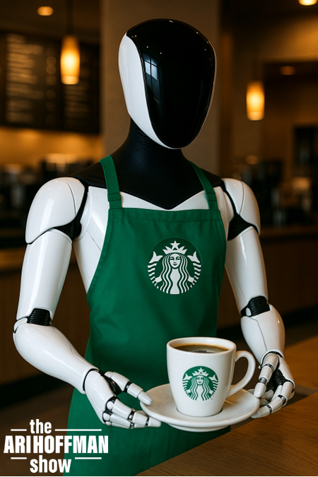 thehoffather's tweet image. Corporate has come up with a new solution to the &apos;Red Cup Rebellion&apos; strike

Starbots