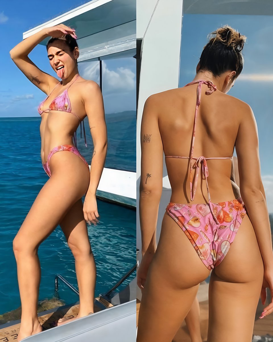 dua lipa THE FRONT THE BACK