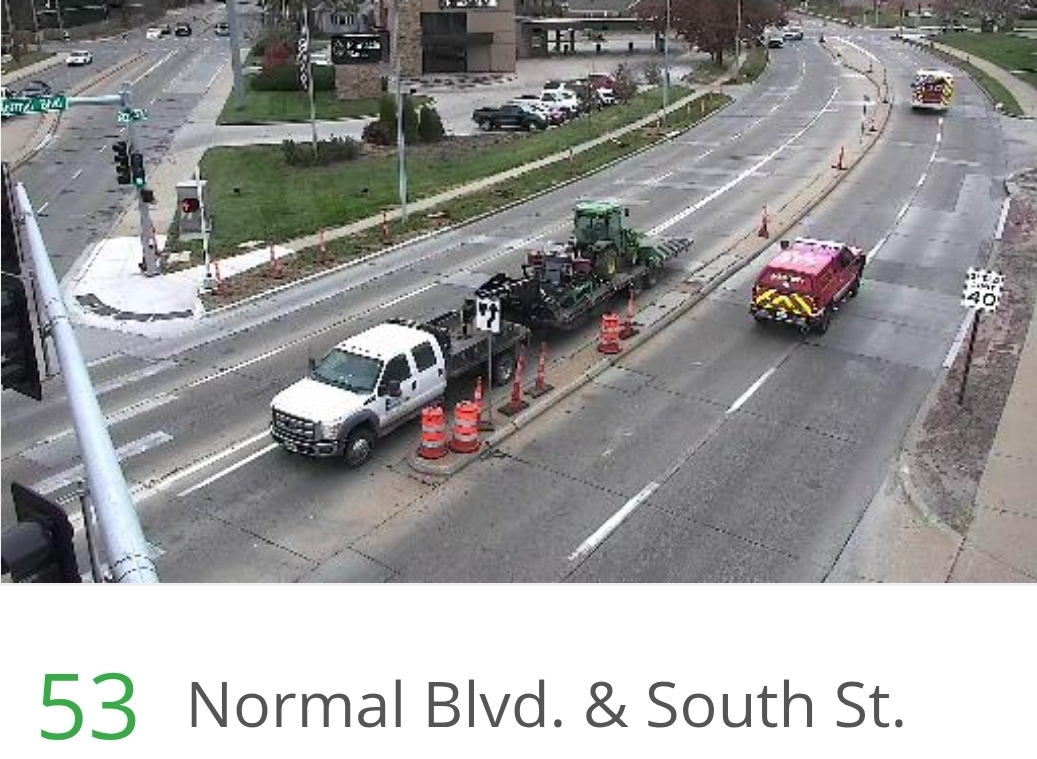 Motor Vehicle Accident: S 54th Street & Normal Boulevard Report of