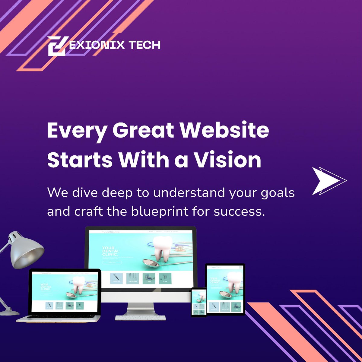 ExionixTech's tweet image. Your website deserves more than just a design — it needs strategy, interaction, and flawless performance.
Discover how Exionix turns concepts into impactful, high-performing websites.
#ExionixTech #ModernWebDesign #DigitalInnovation #WebDevelopment #UXUI