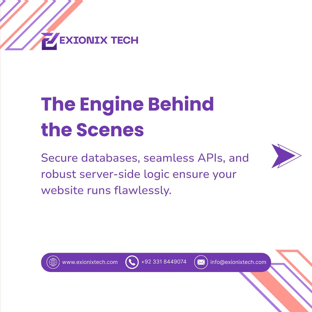 ExionixTech's tweet image. Your website deserves more than just a design — it needs strategy, interaction, and flawless performance.
Discover how Exionix turns concepts into impactful, high-performing websites.
#ExionixTech #ModernWebDesign #DigitalInnovation #WebDevelopment #UXUI