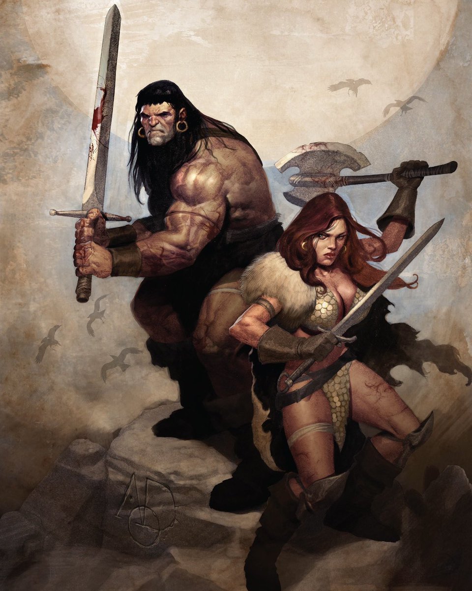 HeavyMetalInk's tweet image. Ariel Olivetti is an acclaimed Argentine comic book artist known for his bold linework, sculptural anatomy, and striking digital textures. Throughout his career, he has worked with major publishers like Marvel, DC, and Image, bringing his signature style to iconic titles such as…