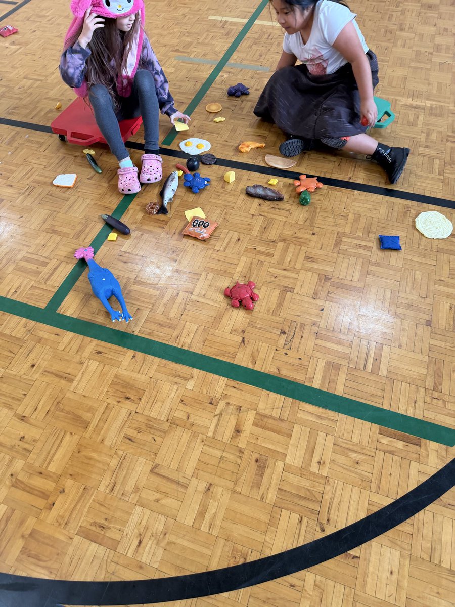 AlexSimes8's tweet photo. Students are having a blast playing the Gratitude Games from @OPENPhysEd ! Students are fully engaged as they build community, express gratitude, and stay active. #stufftheturkey #grocerycartraces @ChristenberryCS https://t.co/cSjuzH0VSk