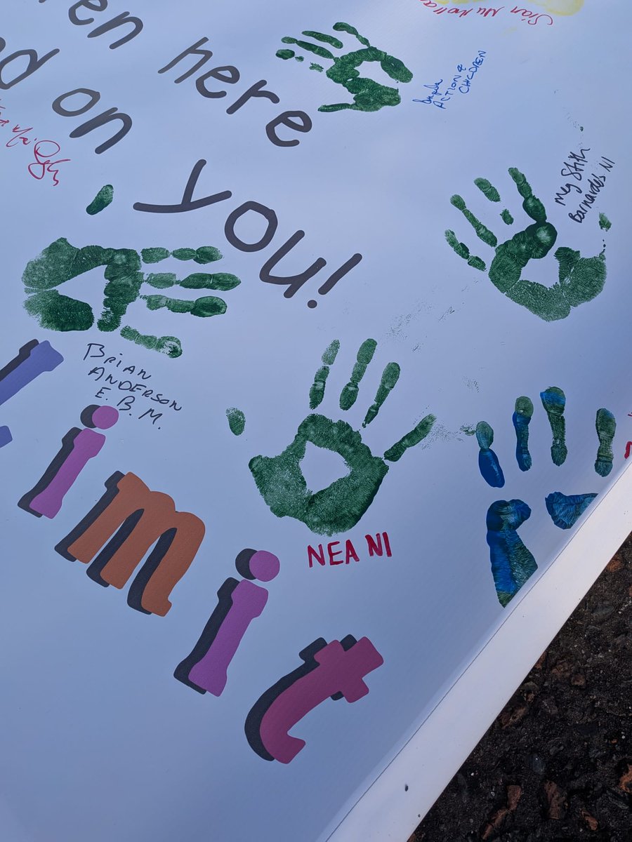 We were at Stormont today with many other organisations calling on the Chancellor to fully scrap the 2-child limit and help 48,300 children here. This call is supported by the Executive and Opposition parties. 
All children deserve a decent start in life!

#EveryChildCounts