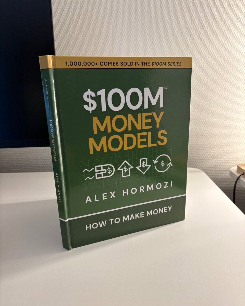 Bli med i GIVEAWAY! 🎉

Jeg kjøpte akkurat 200 utgaver av Alex Hormozi sin nyeste bok!

Jeg skal gi vekk alle!

Slik vinner du:
1. Kommenter «100M» på dette innlegget,
2. Fyll ut skjema jeg sender deg og du er med!

Om du vil ha en høyere sjanse til å vinne, repost dette