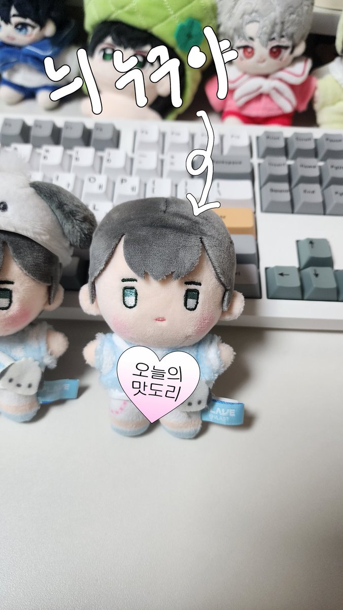 함챠코 모자를 벗기니 등장한 대박 얼딩이