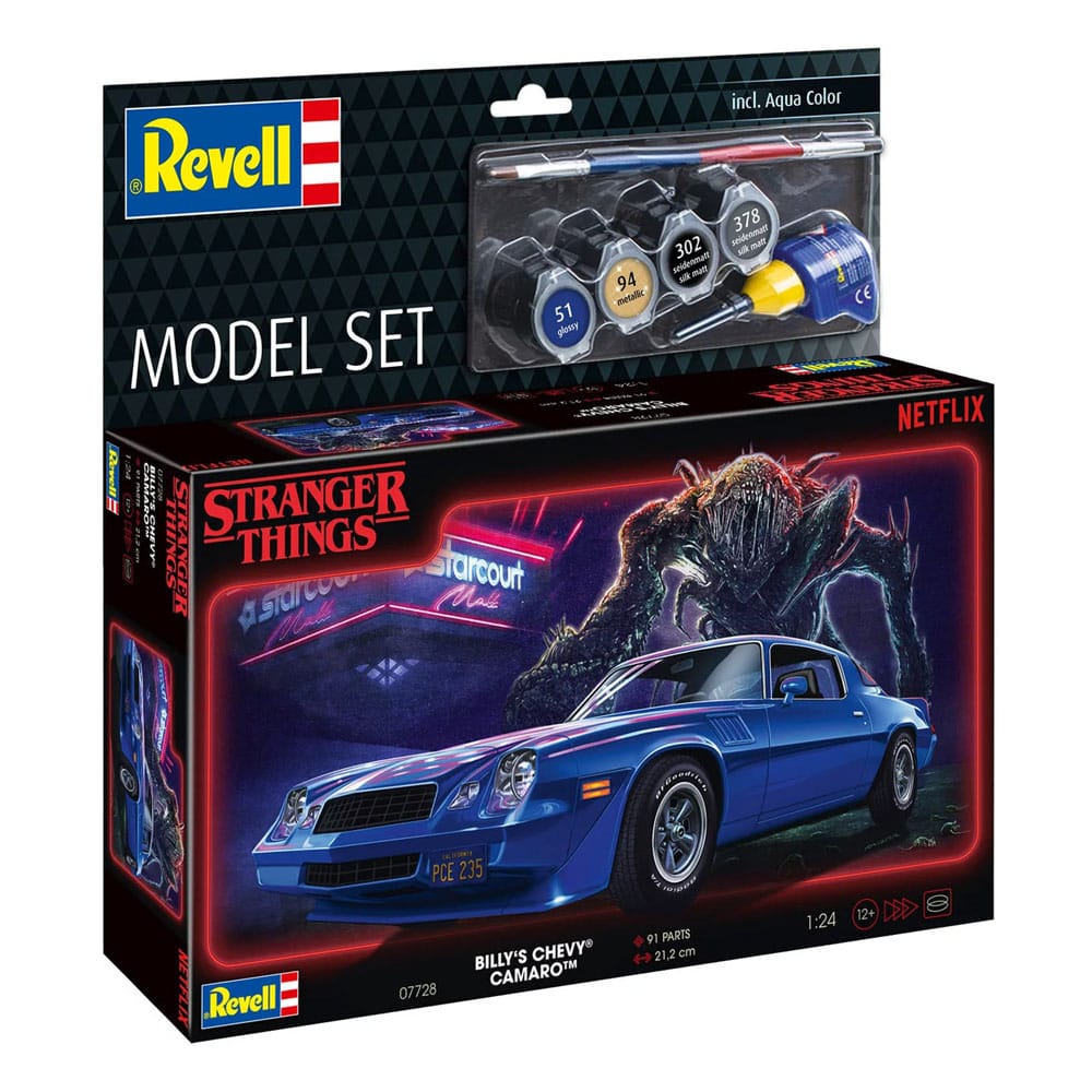 Geeks_n_Fans's tweet image. 🚀 Précommande ouverte ! 🚀
🔹 Stranger Things kit complet maquette 1/25 Chevy Camaro Z/28 (Aqua Color) 19 cm - Revell est dispo en préco ! 🔥
🛒 Réservez dès maintenant ! 👉 geeksnfans.com/products/stran…
#Precommande #Maquettes #StrangerThings #Revell #GeeksnFans