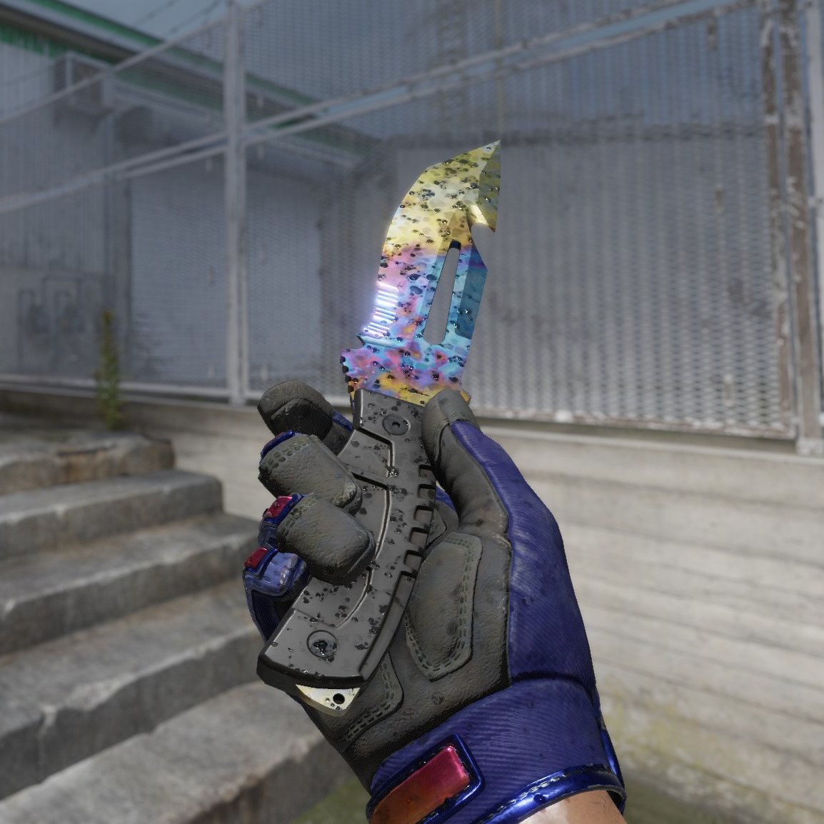 cryptCS2's tweet image. Usually I hate the look of Survival Knives, BUT there is ONE specific finish and pattern that just makes it perfect in every way.

May I introduce:
My (now) #386 Survival Knife Case Hardened 0.11 MW (#1 fv)
Imo there is no other pattern more unique than this one.
As soon as it&apos;s…