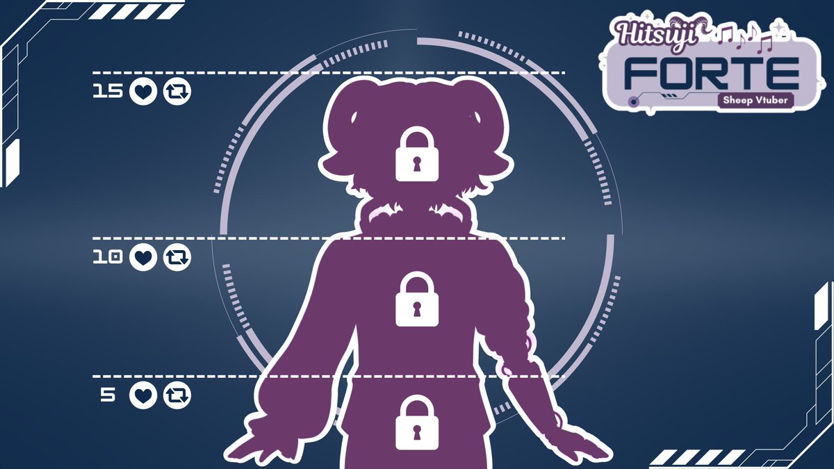 ForteHitsuji's tweet image. 🐏🎵 I new symphony is waiting to begin! Two weeks until my debut, so I think a reveal is in order!

 I&apos;m unsure if the goal is too big. Can we reveal before the debut? ✨ 

#VTuberEN #VTuberModel #VTuberReveal #VTuberDebut #PreDebutVTuber #HitsujiForte