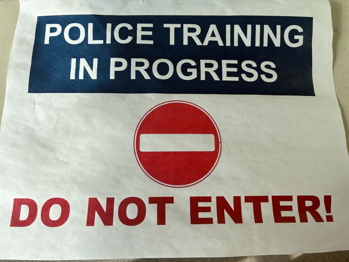 Training in Progress!  You may see increased police presence at Westside Christian Academy this afternoon (Center Ridge Rd close to Rocky River).  WPD will be on scene for planned staff training.