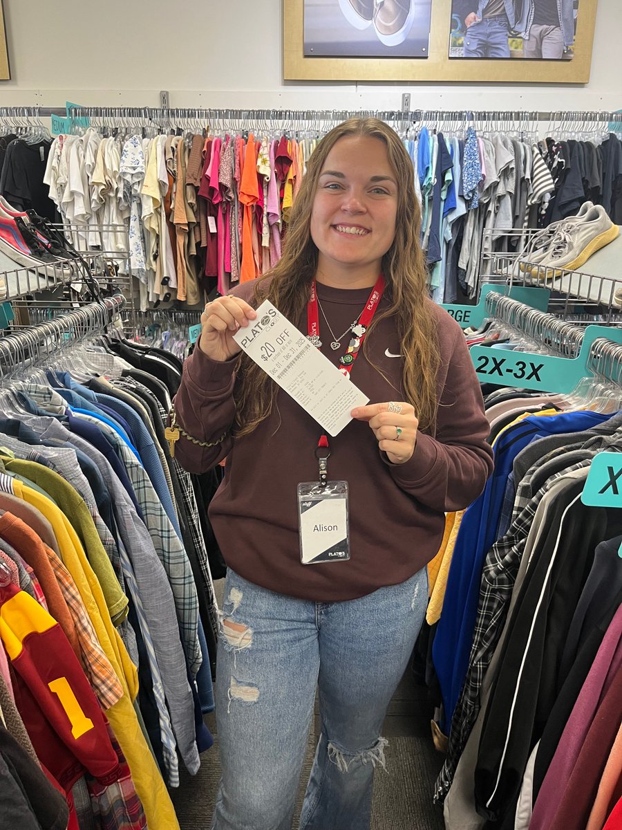 PlatosDubuque's tweet photo. Shop with us this month to save next month! When you spend over $50 in November, you’ll get a coupon for $20 off a purchase of $40 or more in December! Make sure to keep your receipt to redeem!
#platoscloset #platosclosetdubuque #spendtosave #savings https://t.co/rh3IOuRTjG