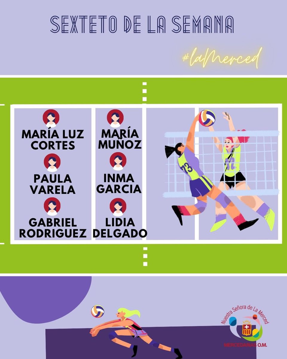 🏐🌟 ¡Destacados del fin de semana en Voleibol de la Escuela Deportiva La Merced! 🙌

👏 Esfuerzo, entrega y mucho espíritu de equipo sobre la pista. ¡Vuestra actitud nos inspira!

#VoleibolMerced #EscuelaDeportiva #DestacadosDeLaSemana #VamosMerced