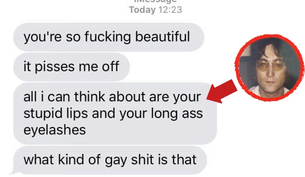 jlyinthesky's tweet image. #mclennon strikes again