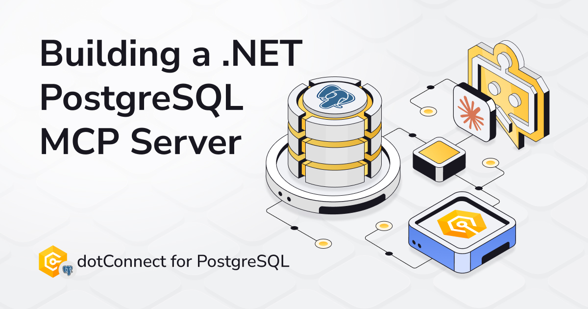 DevartSoftware's tweet image. 🔉 Building a .NET PostgreSQL MCP Server for Claude Desktop
Our new blog article is out!

📰 Read in full to get more info: blog.devart.com/building-a-net…

✅ Download a 30-day absolutely free trial of dotConnect for PostgreSQL: devart.com/dotconnect/pos…

#dotConnect #adonet #PostgreSQL…