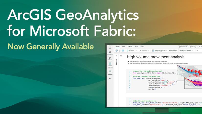 EsriPartners's tweet image. Big news! #ArcGIS GeoAnalytics for Microsoft Fabric is in general availability! Unlock geospatial insights, automate data integration, and optimize operations. Learn more and get started today. #MSPartner

Read the blog👇
ow.ly/yyxp30sR1pR