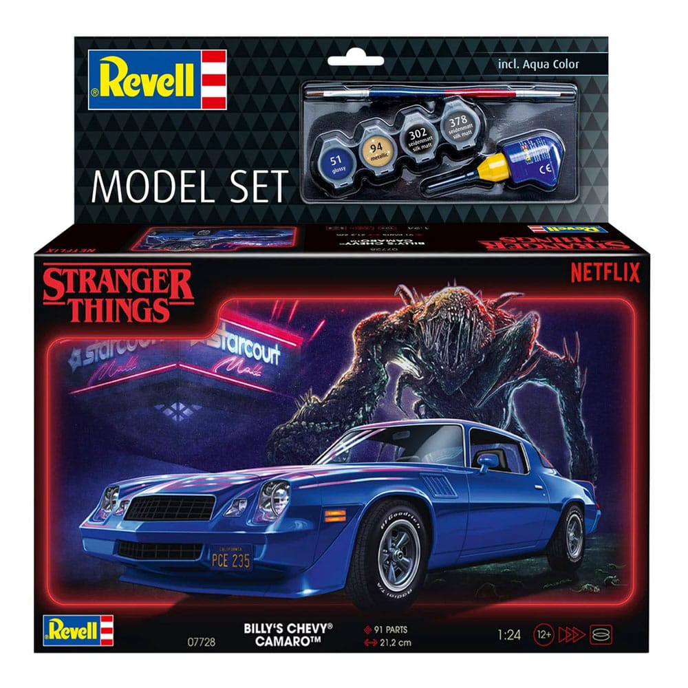 Geeks_n_Fans's tweet image. 🚀 Précommande ouverte ! 🚀
🔹 Stranger Things kit complet maquette 1/25 Chevy Camaro Z/28 (Aqua Color) 19 cm - Revell est dispo en préco ! 🔥
🛒 Réservez dès maintenant ! 👉 geeksnfans.com/products/stran…
#Precommande #Maquettes #StrangerThings #Revell #GeeksnFans
