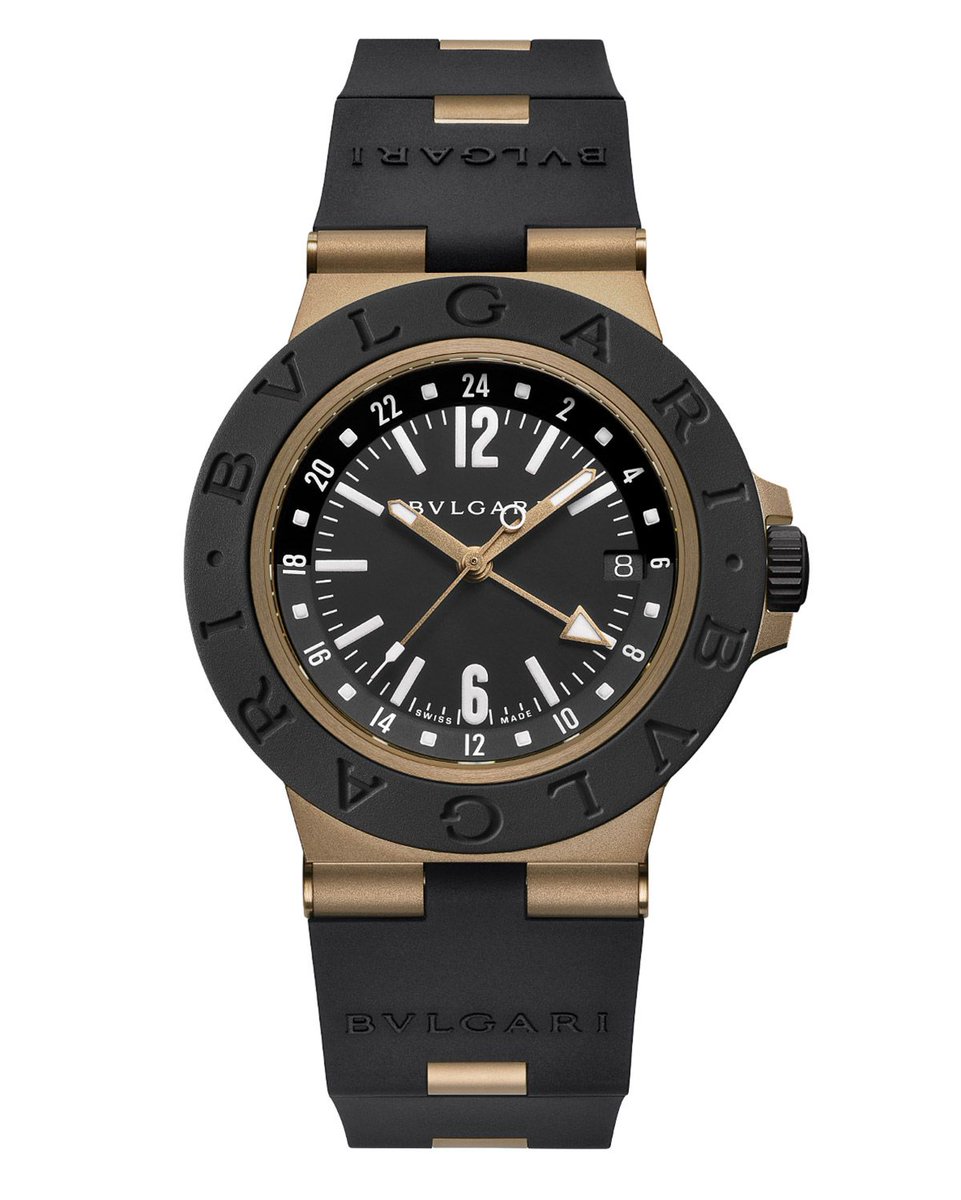 Element_iN_Time's tweet image. “Modern Travelers !!” ✈️

Bvlgari ⌚️40mm
Aluminium Bronzo GMT
Made iN Bronze &amp;amp; Rubber Bezel
with Matte Black Dial !!...🎉
elementintime.com/blogs/news/bul…