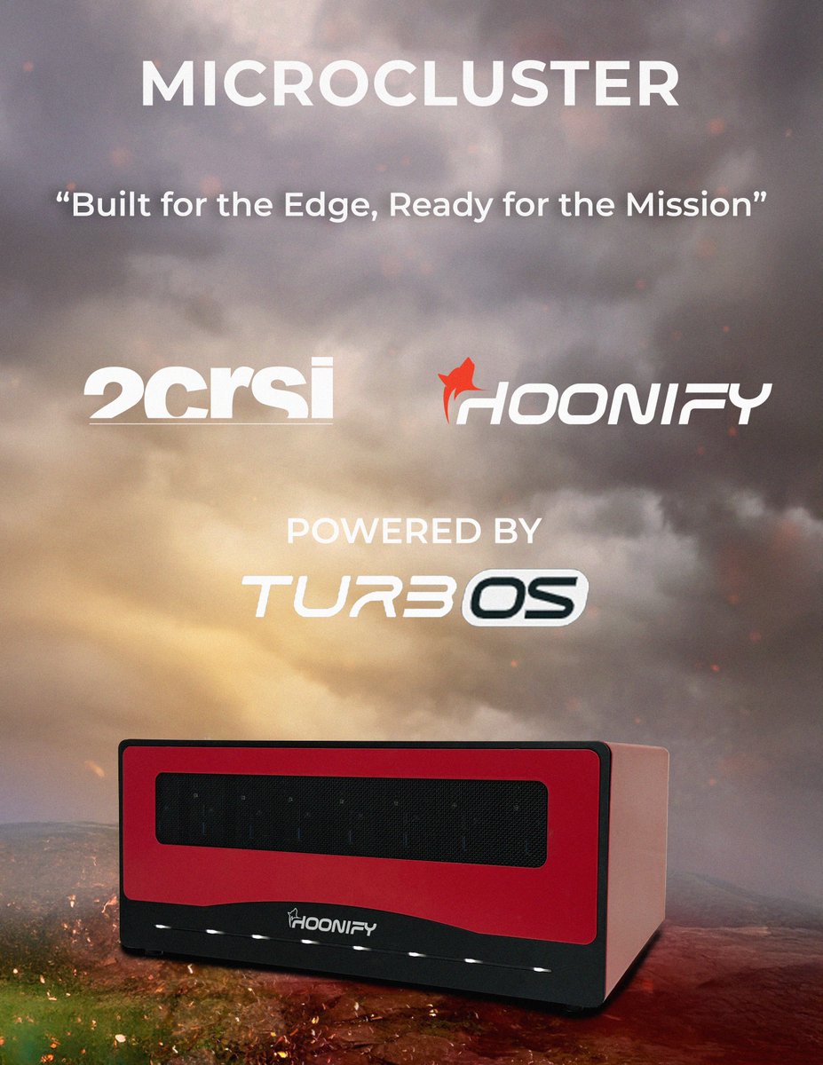 Tranquil_IT_GB's tweet image. Built for the edge. Ready for the mission.
The 2CRSi Microcluster running Hoonify’s TurbOS® brings true multi-node HPC + AI to the edge.
See it live at #SC25 in St. Louis:
2CRSi #6023 | Hoonify #6424
#Supercomputing #HPC #Innovation #TranquilIT #Hoonify #2CRSi #AI #ODM #edge