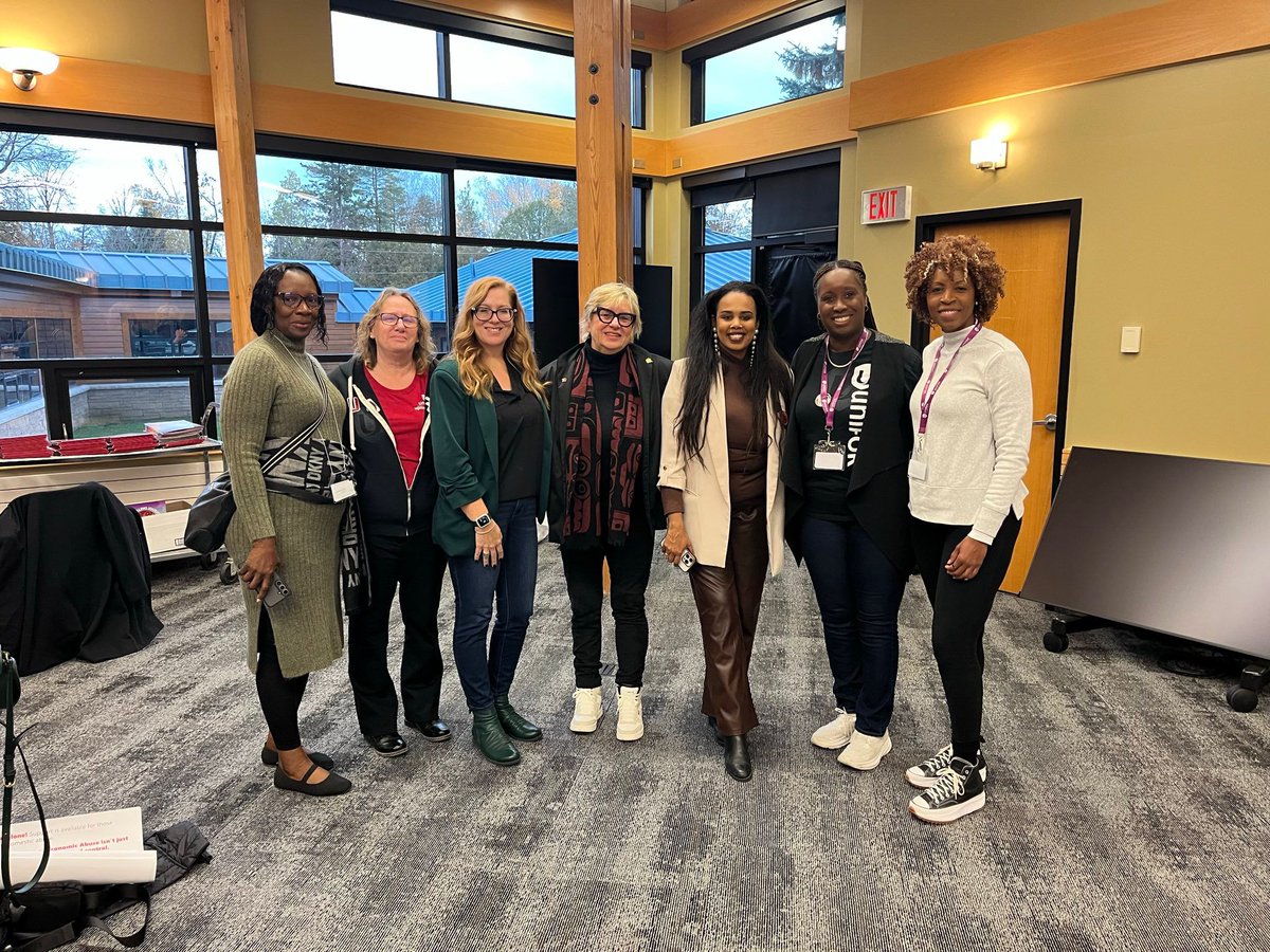 Honoured to join <a href="/UniforTheUnion/">Unifor</a> in Port Elgin to advance economic equity and inclusion across Canada.

As part of #HelpUsRise2025, we’re connecting with partners nationwide to strengthen systems that protect and empower survivors.

Together, we are strengthening systems that
