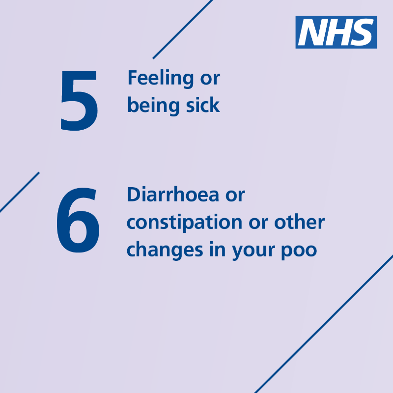 NHSuk's tweet photo. Symptoms of pancreatic cancer are common and can be caused by lots of things.  

It’s important to be checked by a GP if things don’t feel normal for you. If your symptoms are caused by cancer, finding it earlier may make it easier to treat.