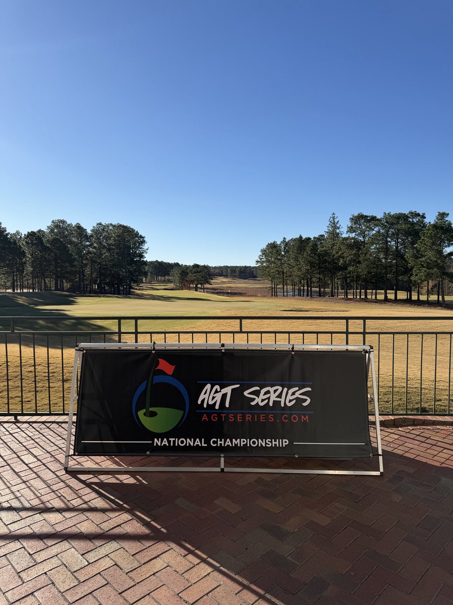 2025 AGT Series National Championship underway at <a href="/PinehurstResort/">Pinehurst Resort</a> 

Going to be a great week!

#Golf #Golftour #GolfTournament 
#playforpinehurst #goated